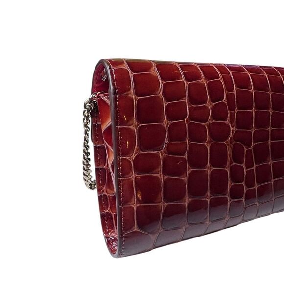 NWT Christian Louboutin Alligator Embossed Wallet on Chain - Picture 5 of 10